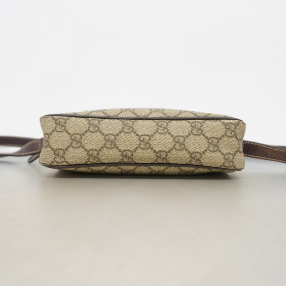 Gucci GG Supreme Shoulder Bag 201447 Brown Women's - Picture 3 of 10